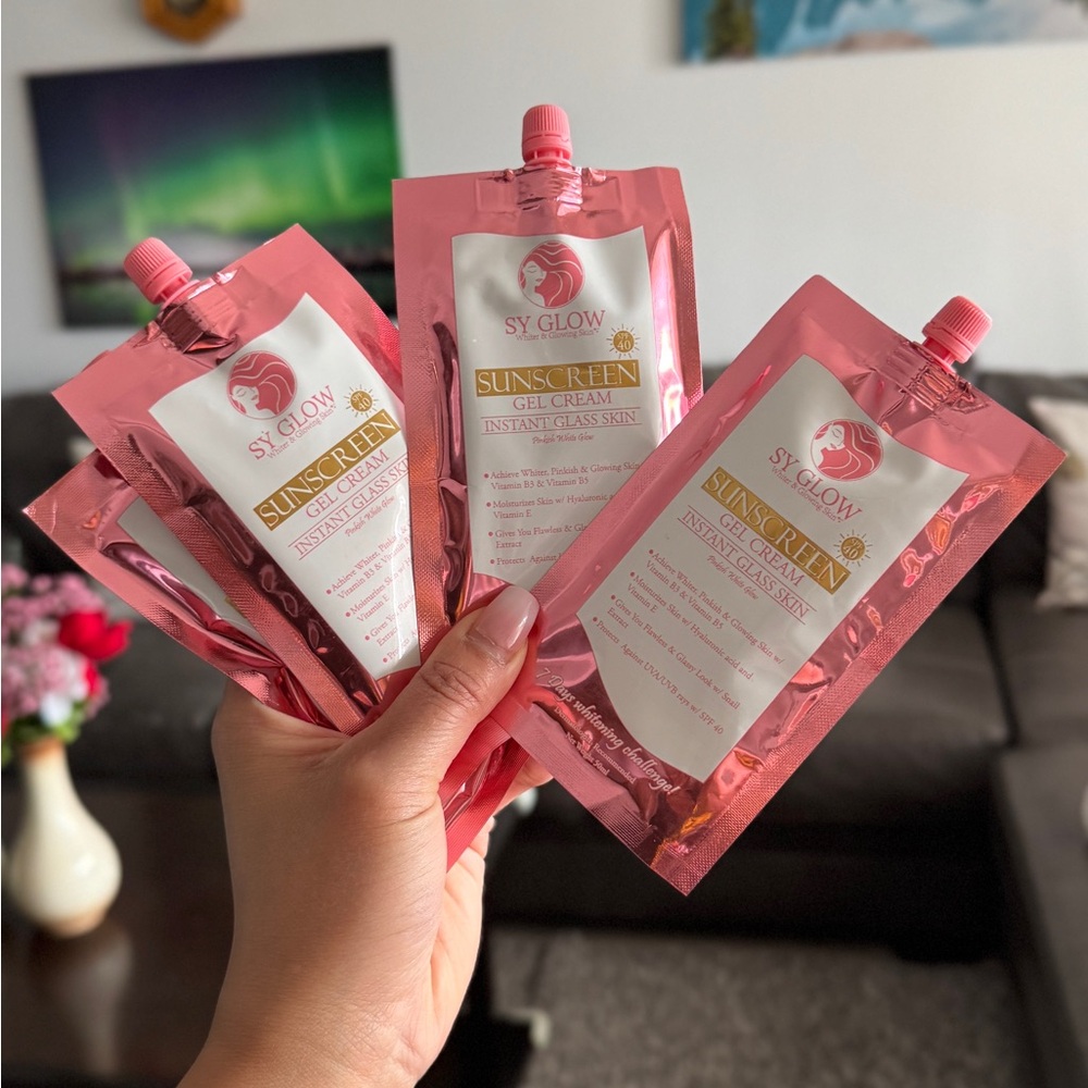 SY GLOW Sunscreen Gel Cream